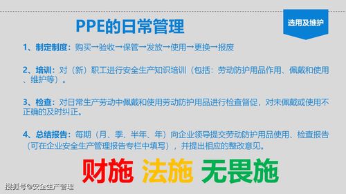 個體勞動防護用品（PPE）使用培訓與銷售全攻略